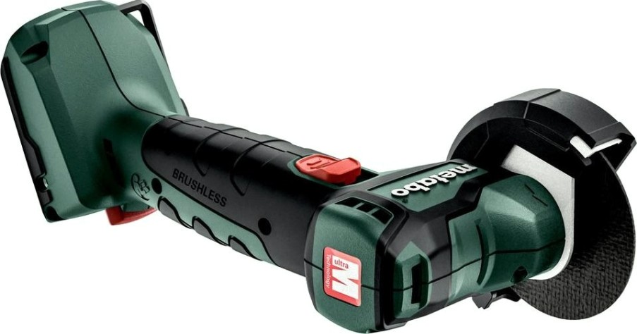 Угловая шлифмашина аккумуляторная METABO PowerMaxx CC 12 BL без АКБ и ЗУ, кейс [600348860]
