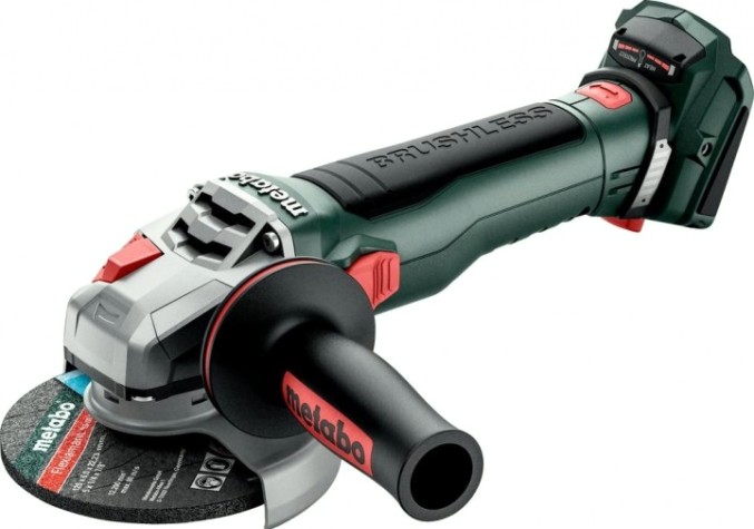Угловая шлифмашина аккумуляторная METABO WB 18 LTX BL125 без АКБ и З/У бесщеточная [613054850]