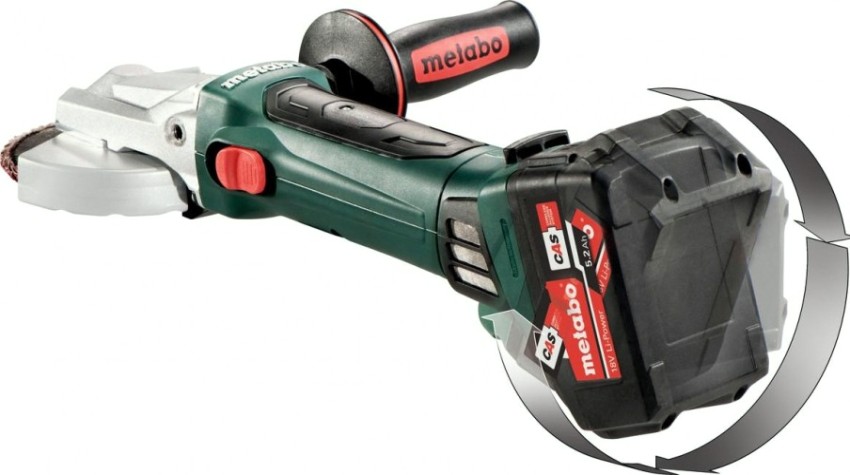 Угловая шлифмашина аккумуляторная METABO WF 18 LTX 125 Quick без АКБ и ЗУ [601306840]