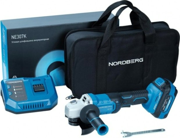 Угловая шлифмашина аккумуляторная NORDBERG NE307K [ЦБ-00016881]