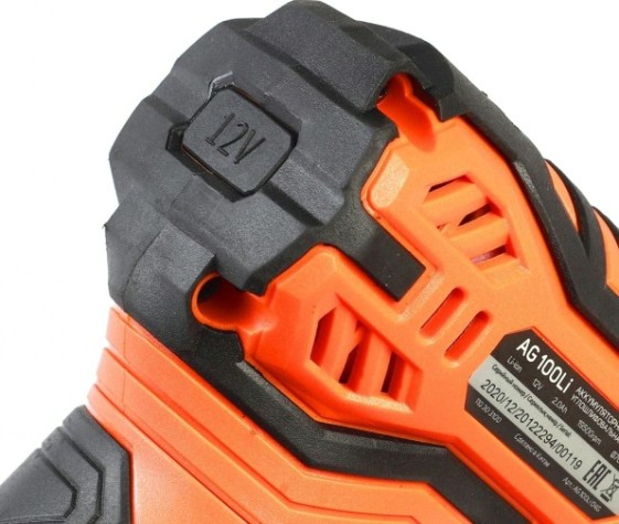 Угловая шлифмашина аккумуляторная PATRIOT AG 100Li [110303100]