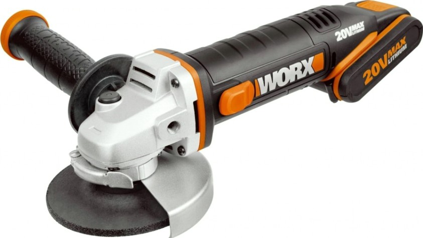 Угловая шлифмашина аккумуляторная Worx WX800