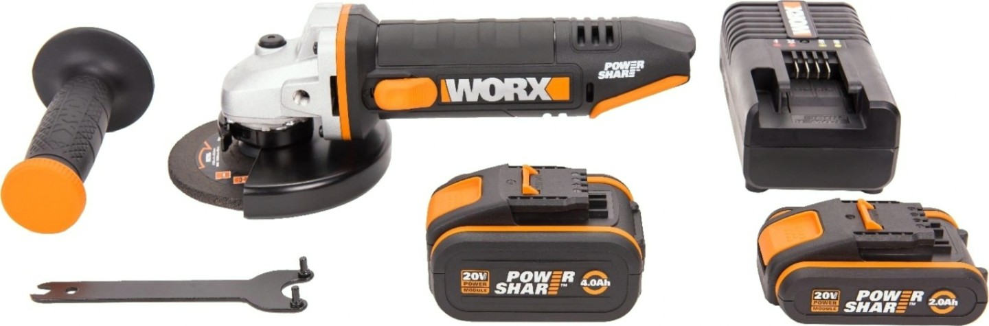 Угловая шлифмашина аккумуляторная Worx WX803 Угловая шлифмашина аккумуляторная Worx WX803