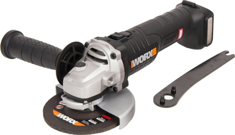 Угловая шлифмашина аккумуляторная Worx WX812.9 без АКБ и ЗУ бесщеточная [WX812.9]