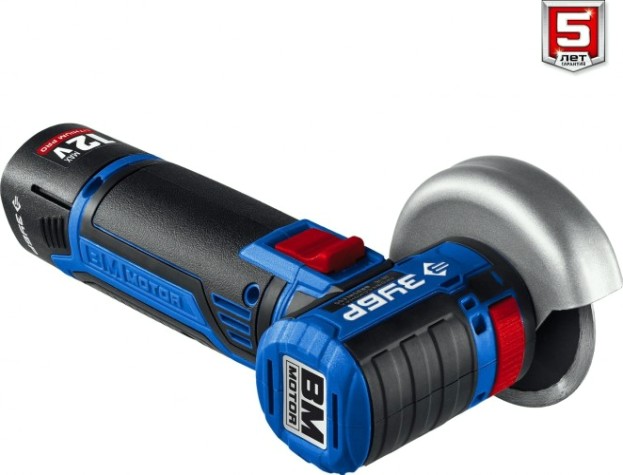 Угловая шлифмашина аккумуляторная ЗУБР AB-76 Профессионал [AB-76-22]