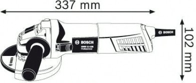 Угловая шлифмашина BOSCH GWS 11-125 [06017920R0]