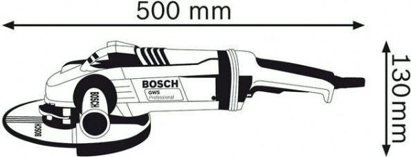 Угловая шлифмашина BOSCH GWS 22-180 LVI [0601890D00]