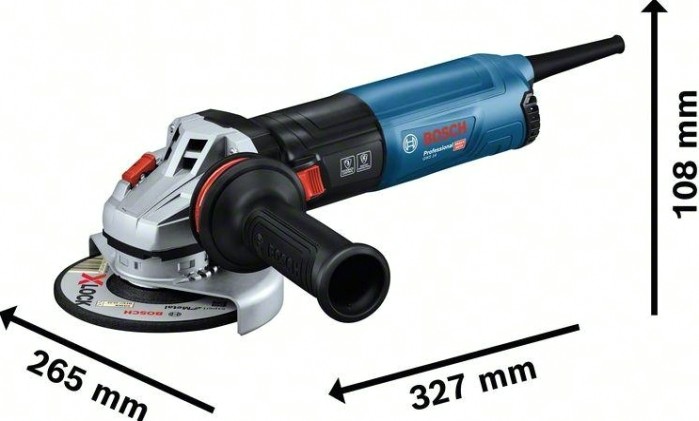 Угловая шлифмашина сетевая BOSCH GWS 14-125 S [06017D0100]