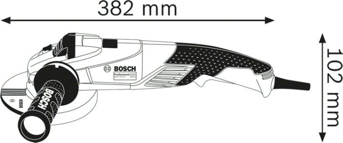 Угловая шлифмашина сетевая BOSCH GWS 18-125 SL [06017A3200]