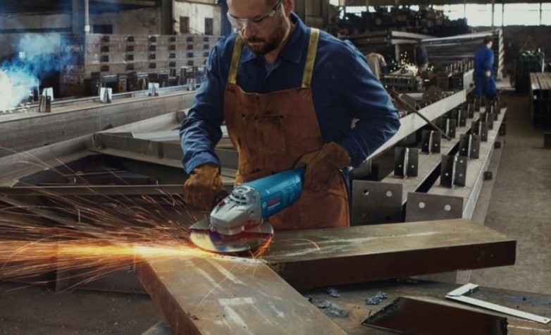 Угловая шлифмашина сетевая BOSCH GWS 2200-180 [06018C00R0]