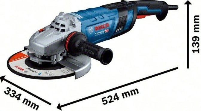 Угловая шлифмашина сетевая BOSCH GWS 30-230 PB [06018G1100]