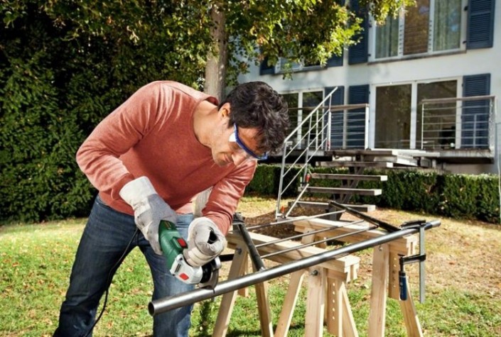 Угловая шлифмашина сетевая BOSCH PWS 750-125 [0603164120]