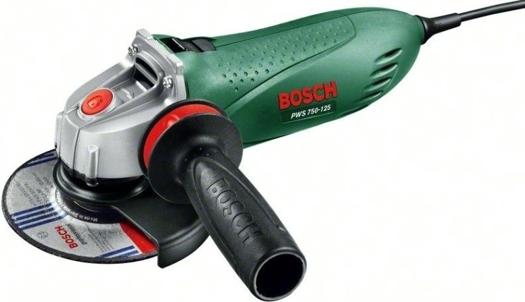 Угловая шлифмашина сетевая BOSCH PWS 750-125 [06033A2422]