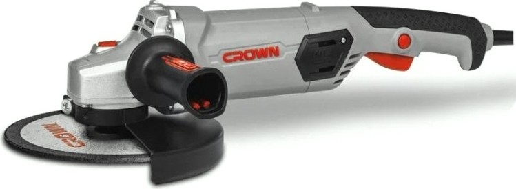 Угловая шлифмашина сетевая Crown CT13507-180N Угловая шлифмашина сетевая Crown CT13507-180N