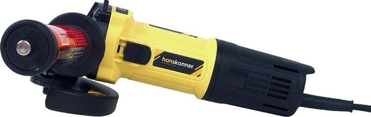 Угловая шлифмашина сетевая HANSKONNER HAG13125E