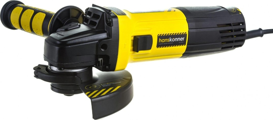 Угловая шлифмашина сетевая HANSKONNER HAG13125TE