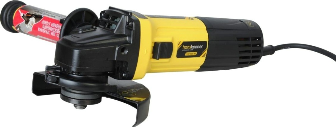 Угловая шлифмашина сетевая HANSKONNER HAG13125TES