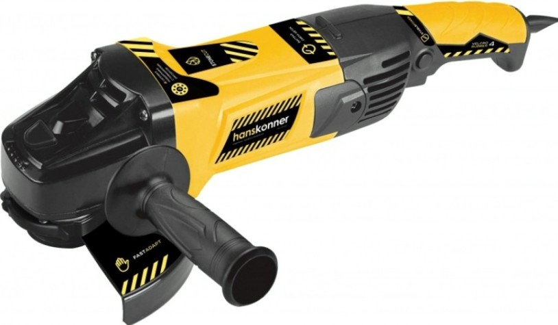 Угловая шлифмашина сетевая HANSKONNER HAG9018P