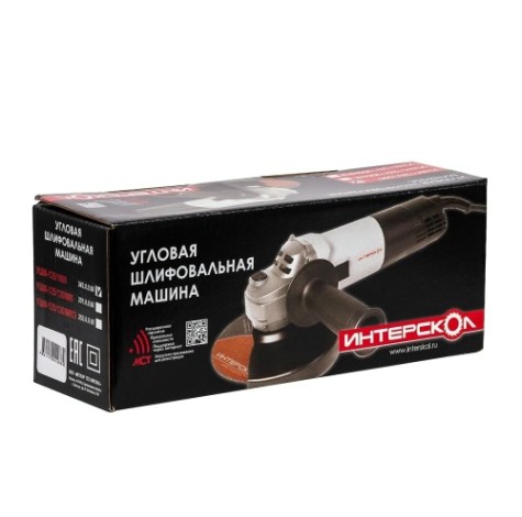 Угловая шлифмашина сетевая ИНТЕРСКОЛ УШМ-125/1000 [343.0.0.60]