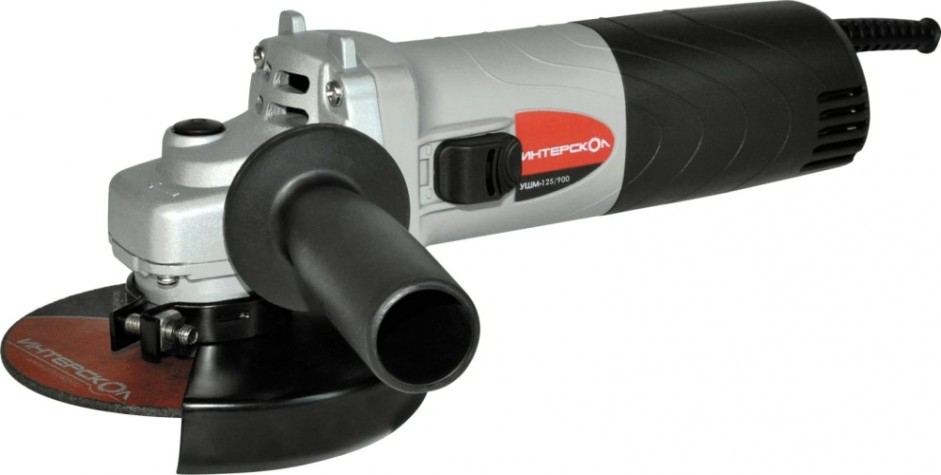 Угловая шлифмашина сетевая ИНТЕРСКОЛ УШМ- 125/ 900 Промо [671.1.0.00]