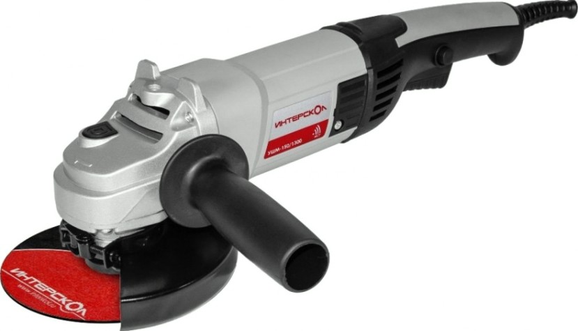 Угловая шлифмашина сетевая ИНТЕРСКОЛ УШМ- 150/1300 New [664.1.0.00]