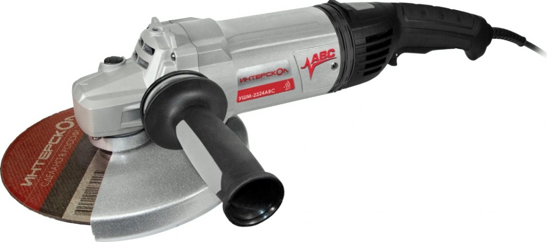 Угловая шлифмашина сетевая ИНТЕРСКОЛ УШМ-2324АВС [832.0.4.40]