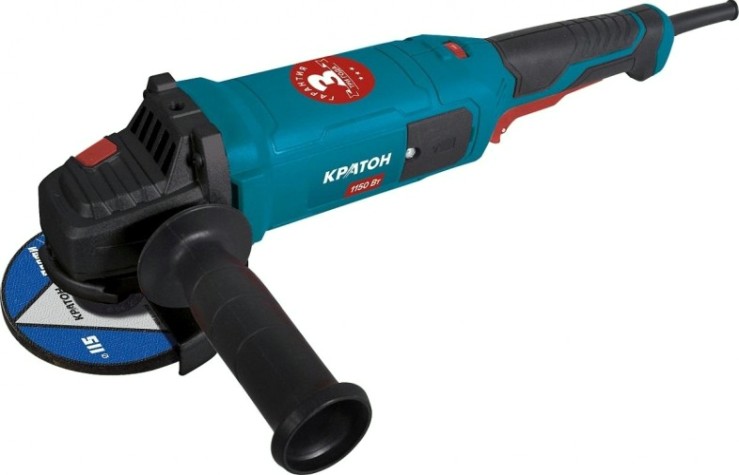 Угловая шлифмашина сетевая КРАТОН AMG-1150-125E [3 05 01 041]