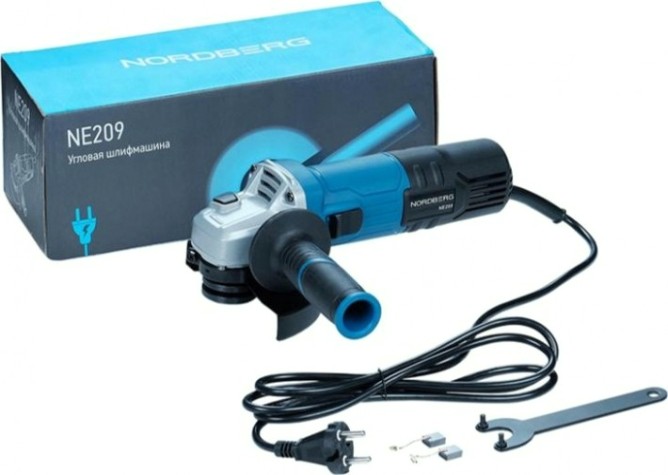Угловая шлифмашина сетевая NORDBERG NE209 [ЦБ-00016875]