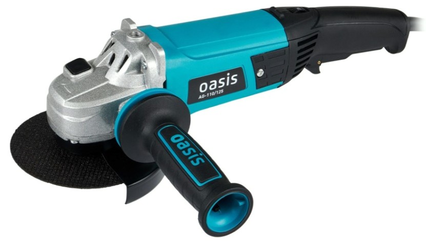 Угловая шлифмашина сетевая OASIS AG-110/125 [4640039480365]