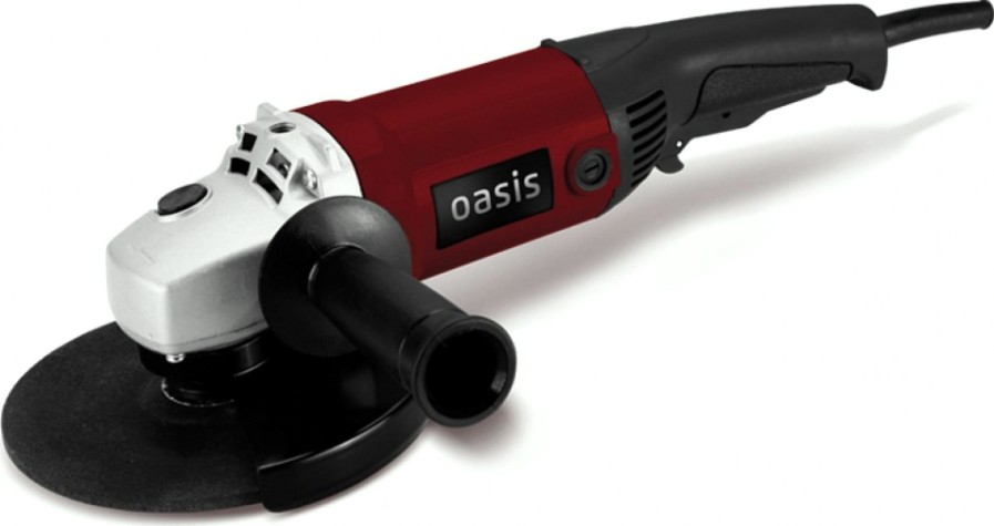Угловая шлифмашина сетевая OASIS AG-130/150 [4640039480372]