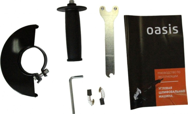Угловая шлифмашина сетевая OASIS AG-130/150 [4640039480372]