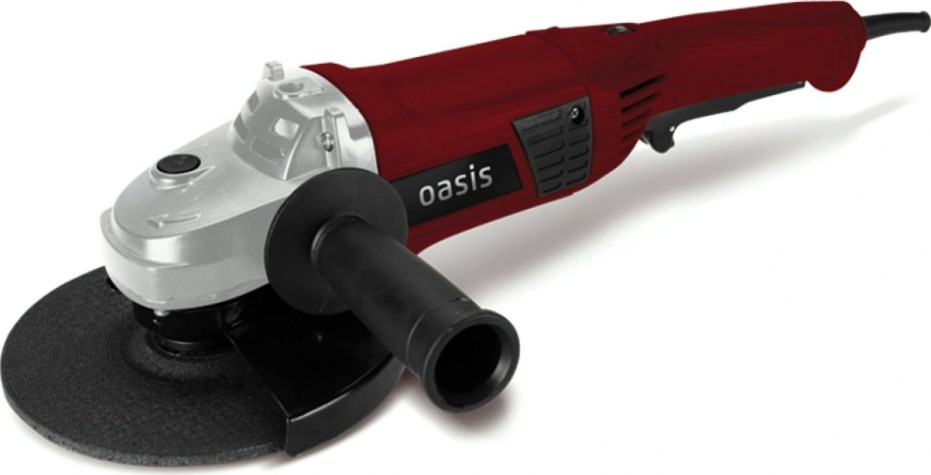 Угловая шлифмашина сетевая OASIS AG-130/180 [4640039480389]