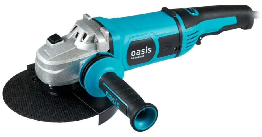 Угловая шлифмашина сетевая OASIS AG-160/180 [4640039482413]