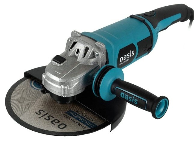 Угловая шлифмашина сетевая OASIS AG-230/230 [4640039482420]