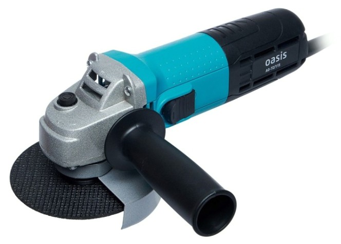 Угловая шлифмашина сетевая OASIS AG-72/115 [4640039480334]