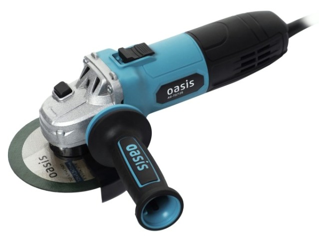 Угловая шлифмашина сетевая OASIS AG-72/125 [4640039480341]