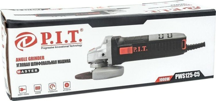 Угловая шлифмашина сетевая P.i.t. PWS125-C5 Угловая шлифмашина сетевая P.i.t. PWS125-C5