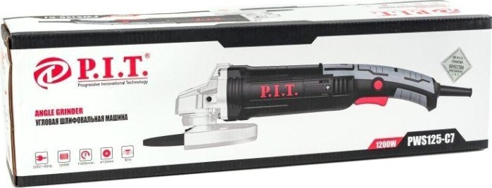 Угловая шлифмашина сетевая P.i.t. PWS125-C7 мастер Угловая шлифмашина сетевая P.i.t. PWS125-C7 мастер