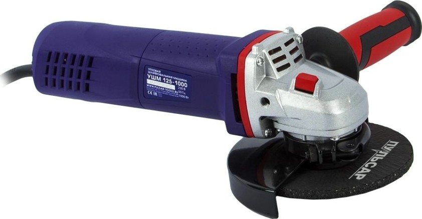 Угловая шлифмашина сетевая ПУЛЬСАР УШМ 125-1000 [792-445]
