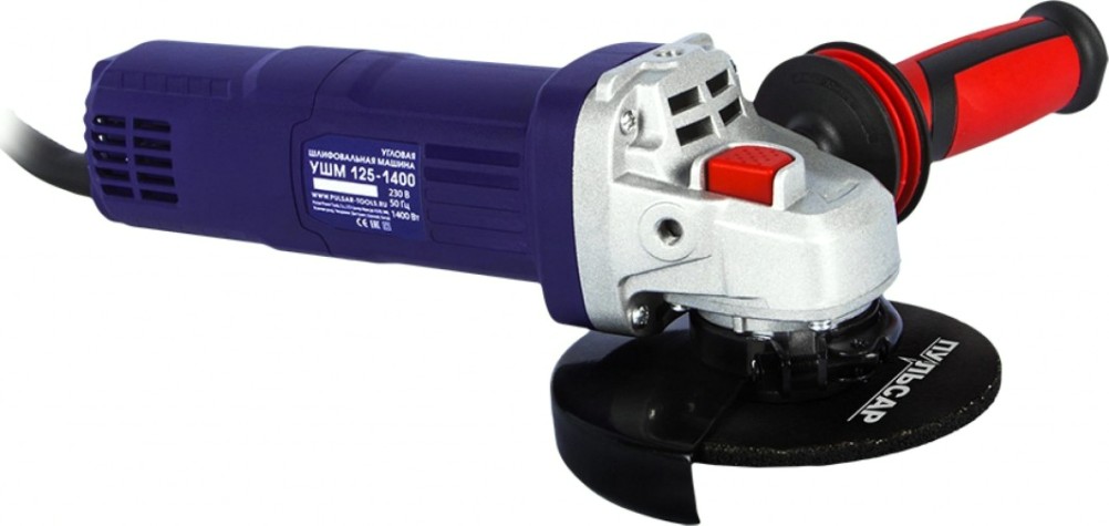 Угловая шлифмашина сетевая ПУЛЬСАР УШМ 125-1400 [798-096]