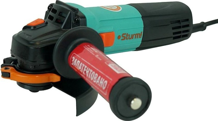 Угловая шлифмашина сетевая Sturm AG90125E + 5 дисков Угловая шлифмашина сетевая Sturm AG90125E + 5 дисков