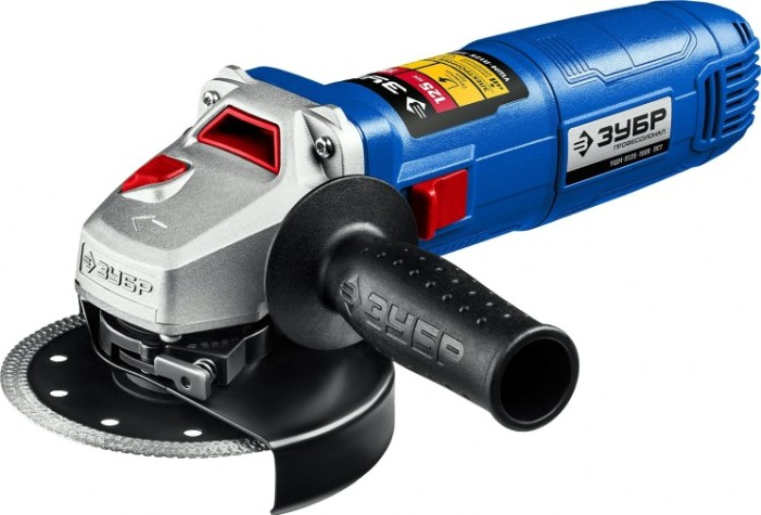 Угловая шлифмашина сетевая ЗУБР Профессионал УШМ-П125-1500 ПСТ [УШМ-П125-1500 ПСТ]