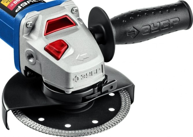 Угловая шлифмашина сетевая ЗУБР Профессионал УШМ-П125-1500 ПСТ [УШМ-П125-1500 ПСТ]