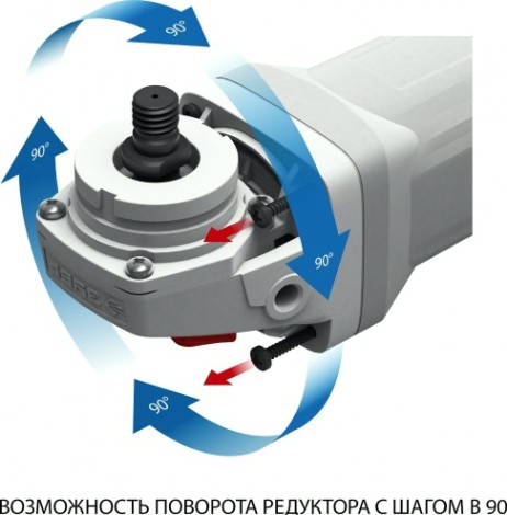 Угловая шлифмашина сетевая ЗУБР Профессионал УШМ-П125-1500 ПСТ [УШМ-П125-1500 ПСТ]