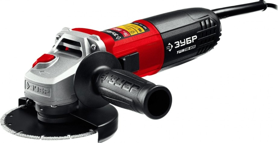 Угловая шлифмашина сетевая ЗУБР УШМ-115-805