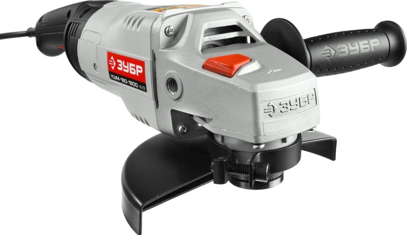 Угловая шлифмашина сетевая ЗУБР УШМ-180-1800 ПМ3