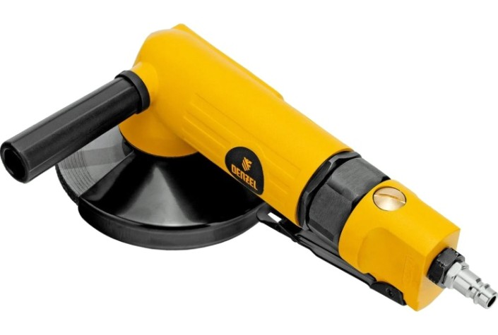 Угловая шлифовальная машина пневматическая Denzel AG125 125 мм [57477]