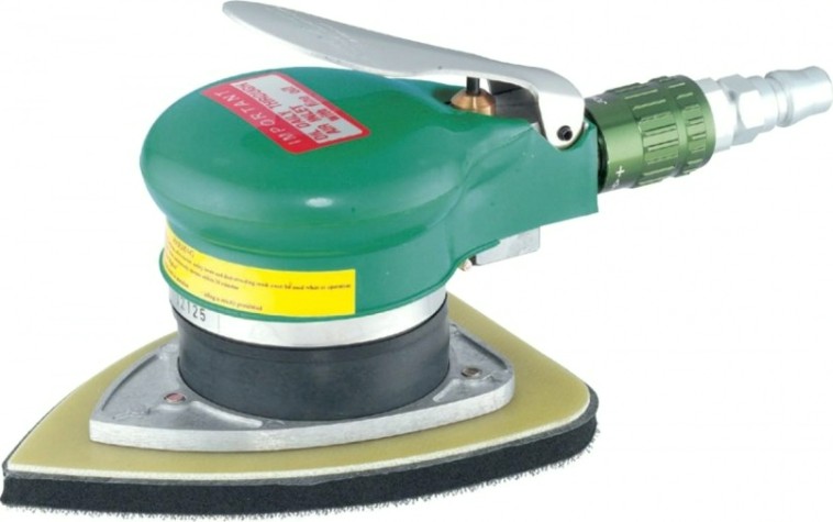 Угловая шлифовальная машина пневматическая JONNESWAY JAS-0010 "утюжок" 9000 об./мин., 93х132 мм [048393]