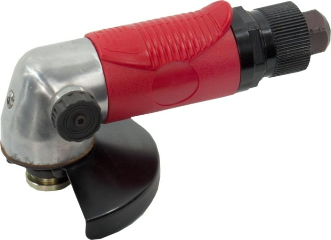 Угловая шлифовальная машина пневматическая QUATTRO ELEMENTI 125 мм, 10000 об/мин, разъем euro [771-022]