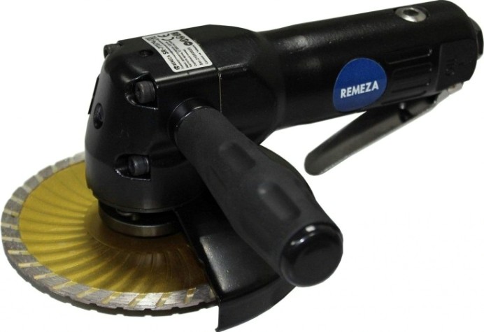 Угловая шлифовальная машина пневматическая REMEZA SR-77374 125мм [8144880]